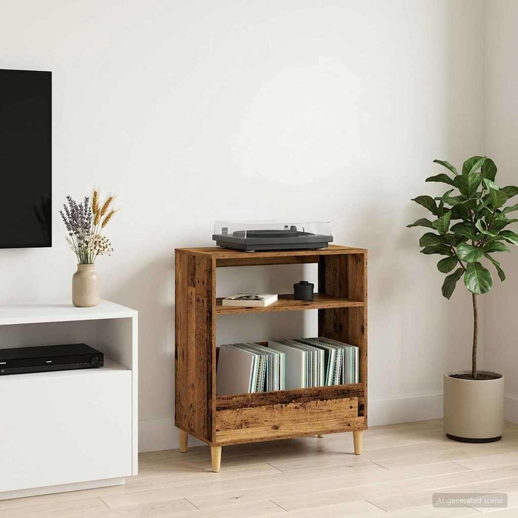 Stalak za gramofon Drvo hrasta 71 x 39,5 x 83 cm