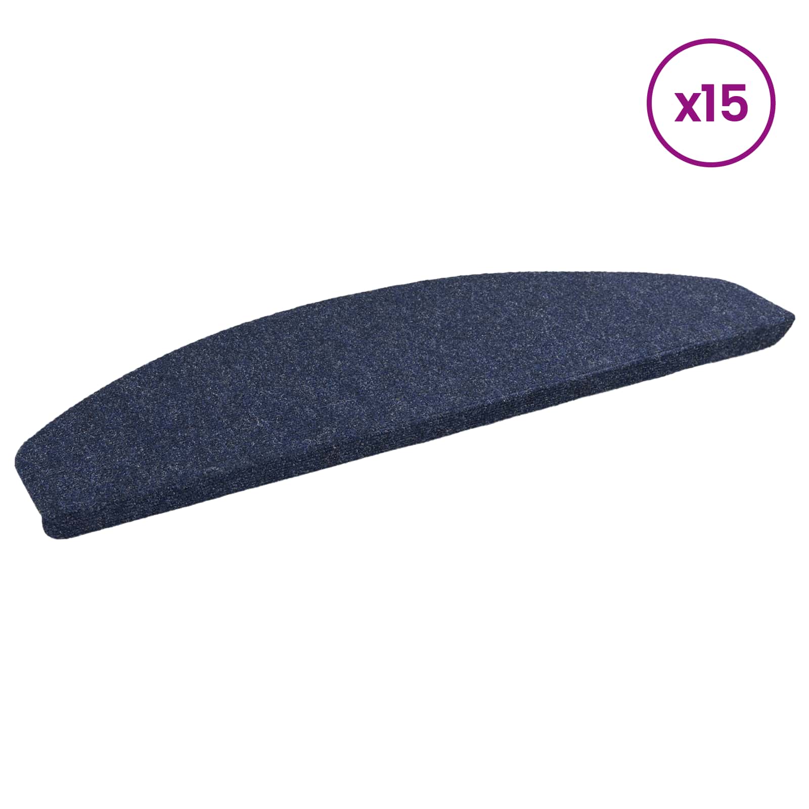 Samoljepljivi stepenasti ulošci 15 pcs Plava 80 x 28 x 3,5 cm