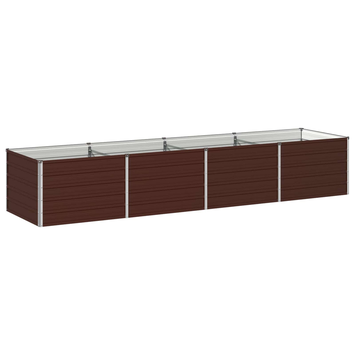 Povišeni vrtni krevet Smeđa 320 x 80 x 55 cm