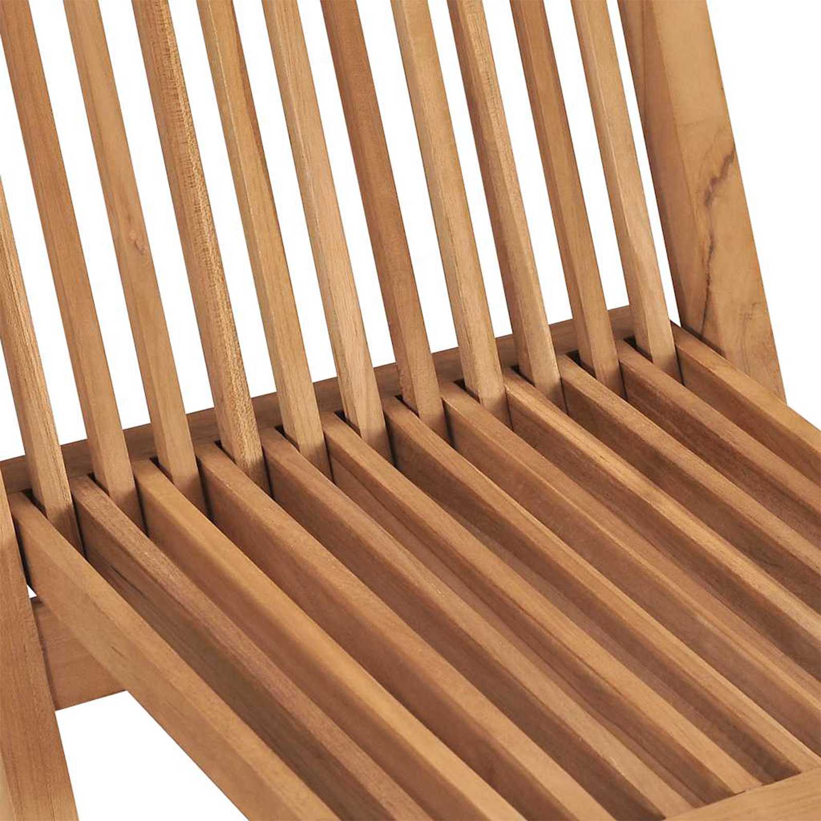 Bistro set za vrt 3 pcs Prirodna Čvrsto teak drvo