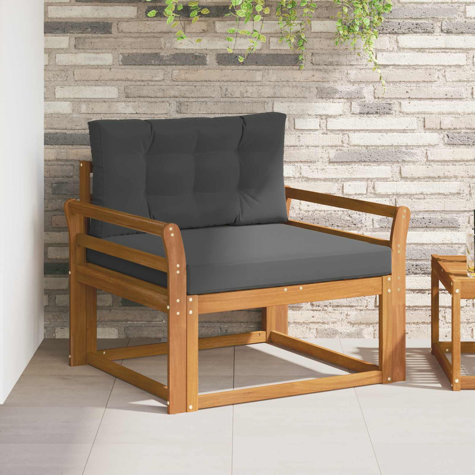 Srednja sofa za van Prirodna