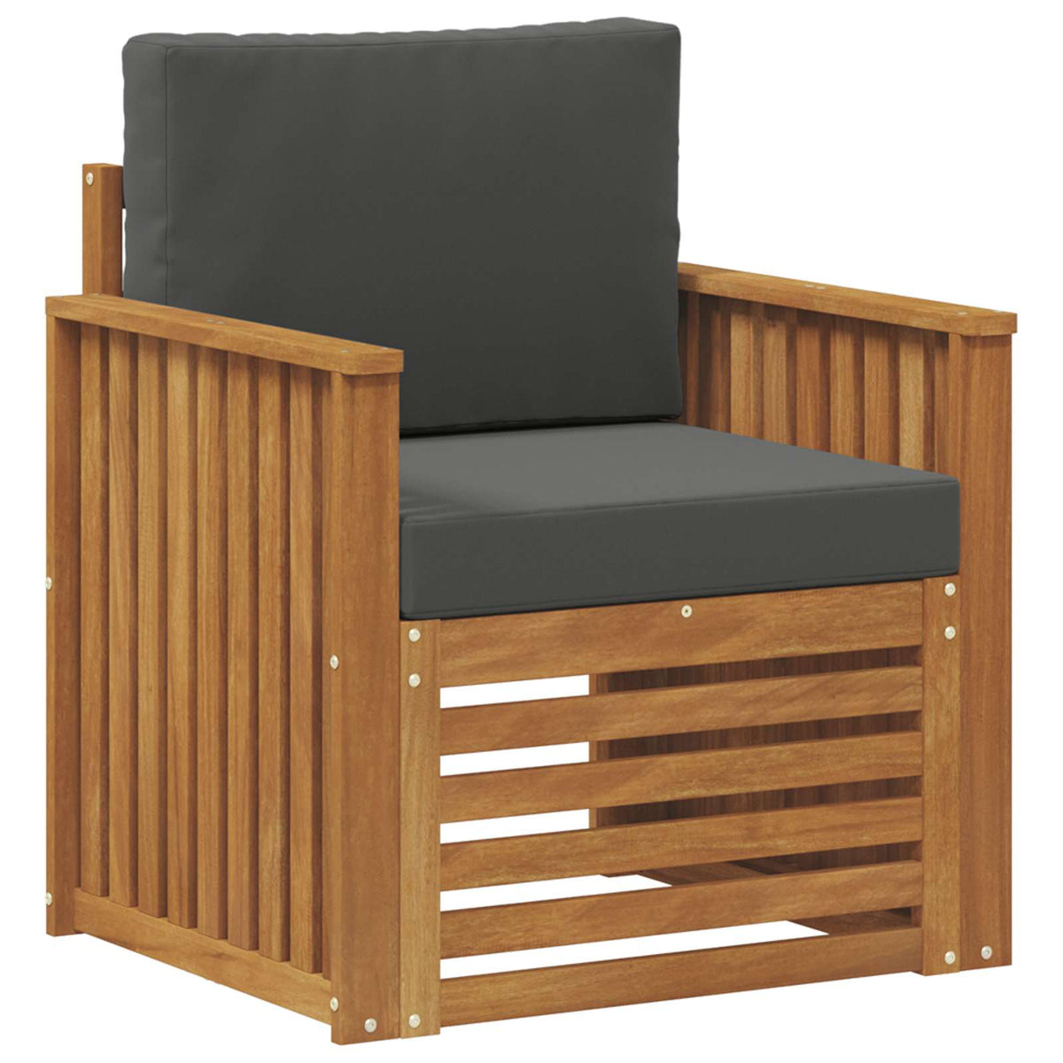 Set vanjskih sofa Čvrsto drvo akacije i poliester