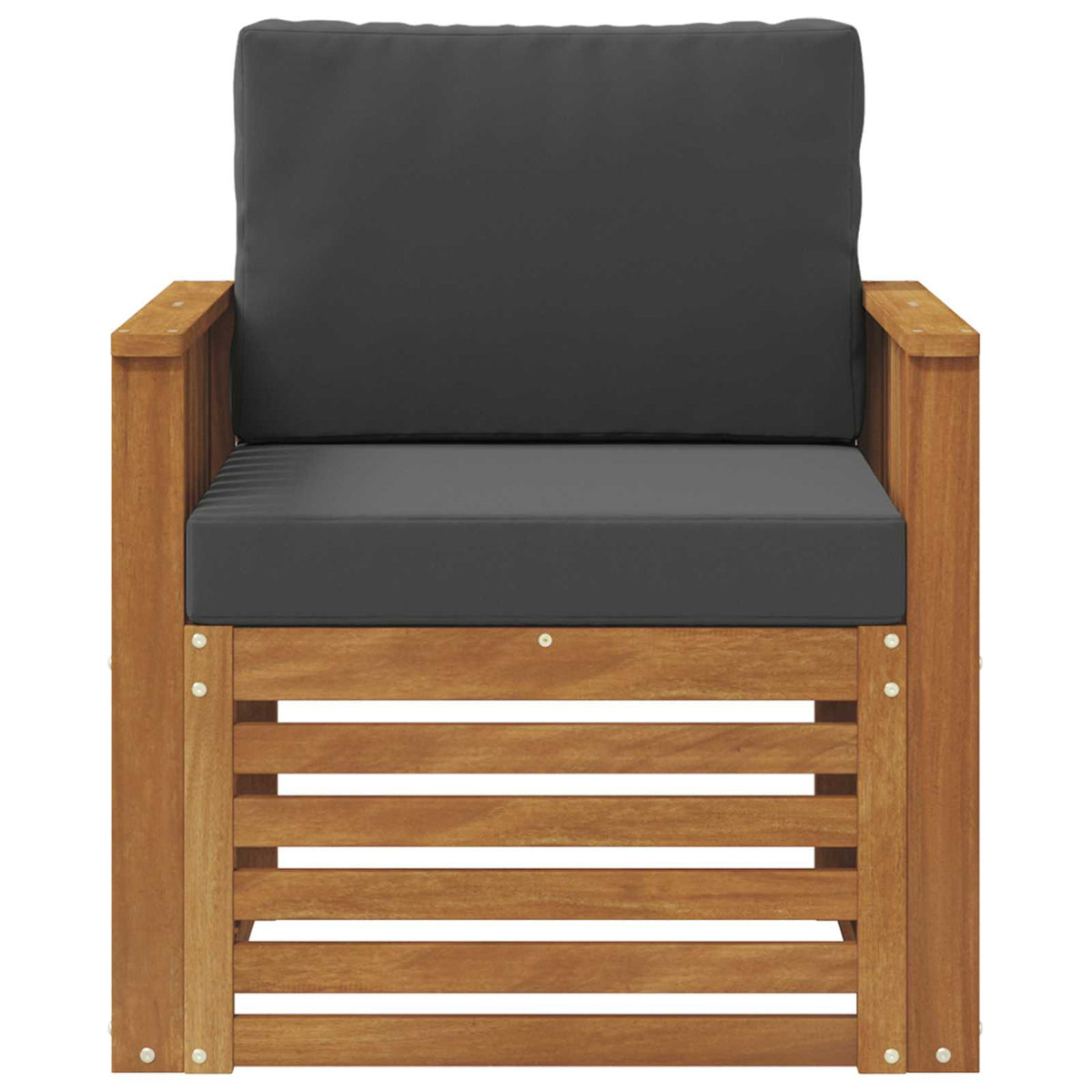 Set vanjskih sofa Čvrsto drvo akacije i poliester