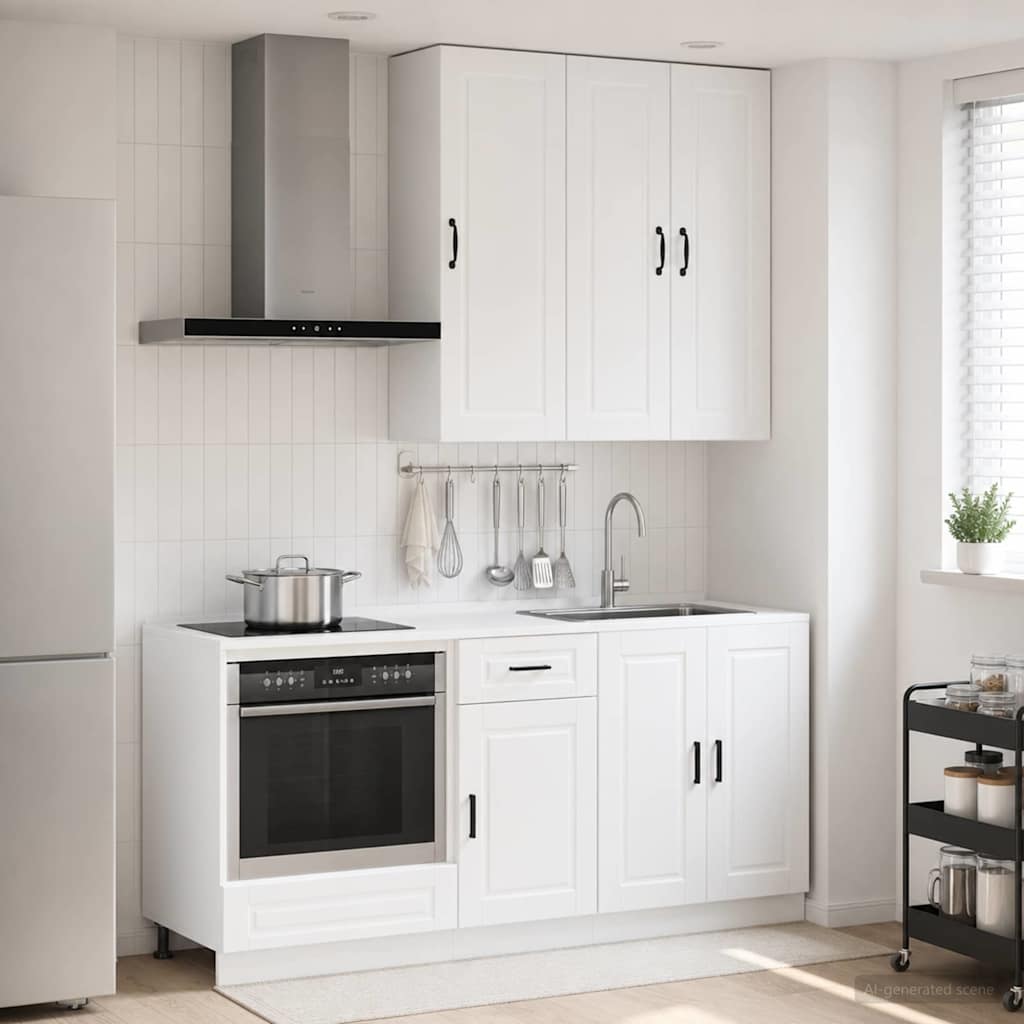 Kuhinjska jedinica PORTO 5 pcs Bijela visokog sjaja