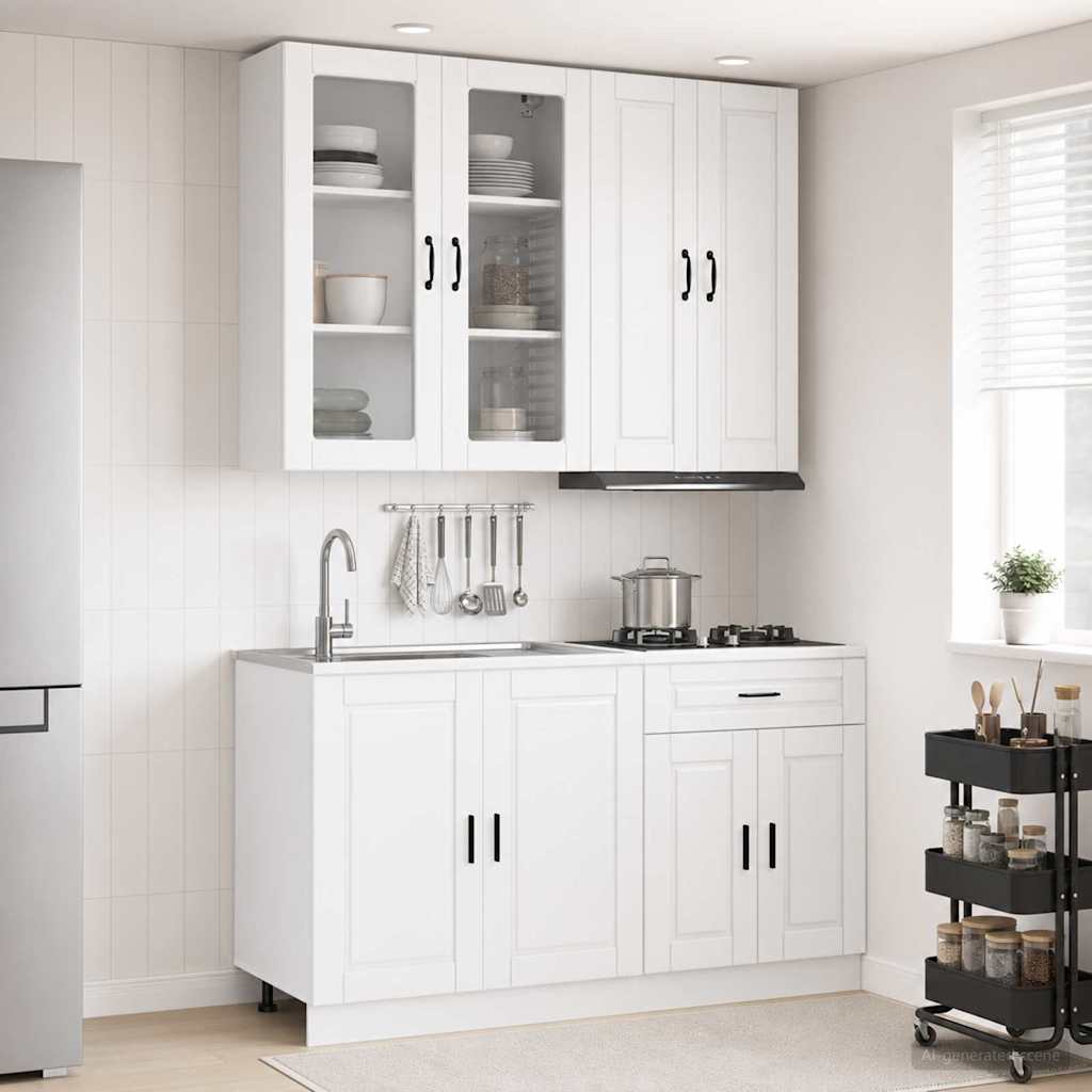 Kuhinjska jedinica PORTO 4 pcs Bijela visokog sjaja