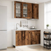 Kuhinjska jedinica LYON 4 pcs Staro drvo Konstruirano drvo
