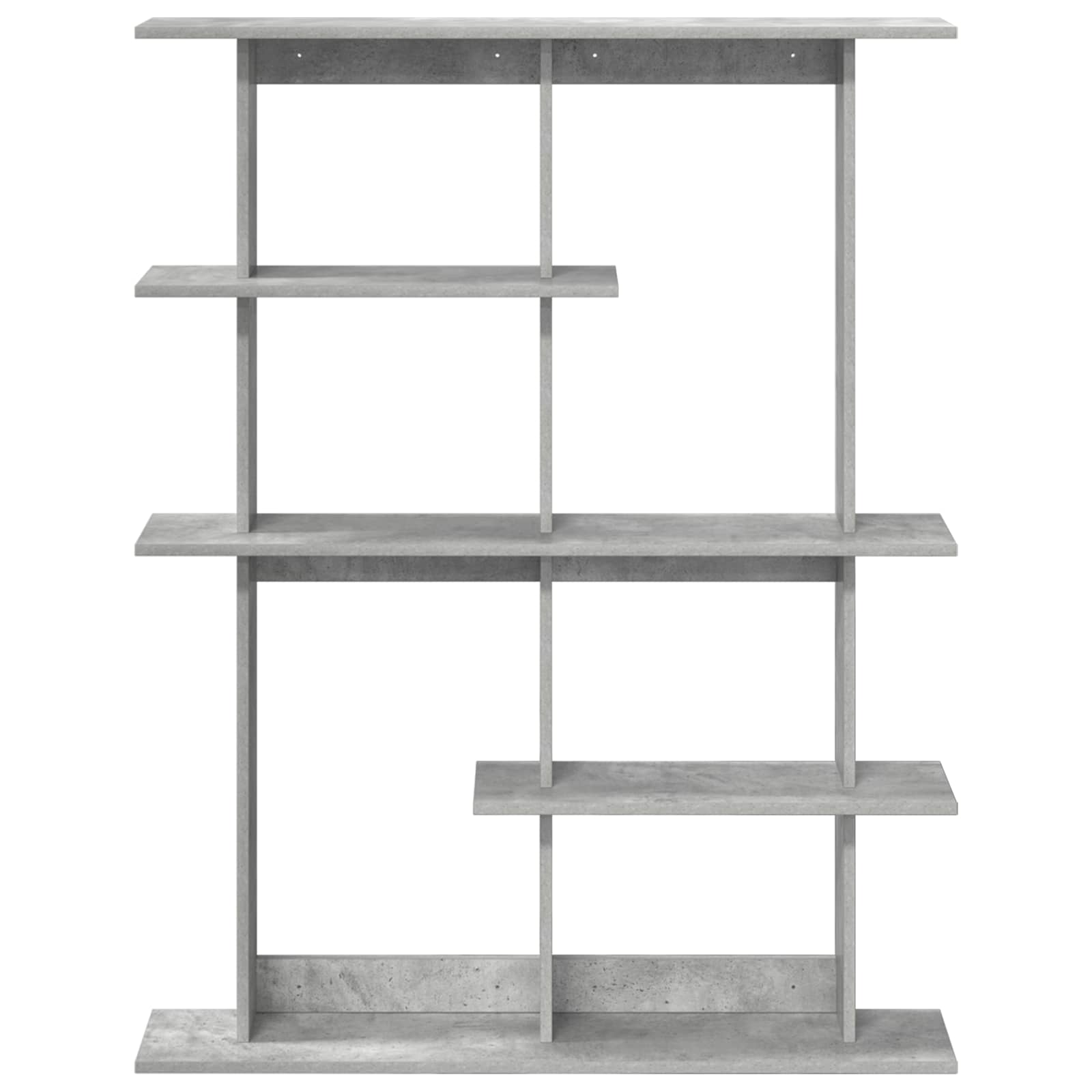 Polica na zidu Betonska siva 102 x 20 x 130 cm