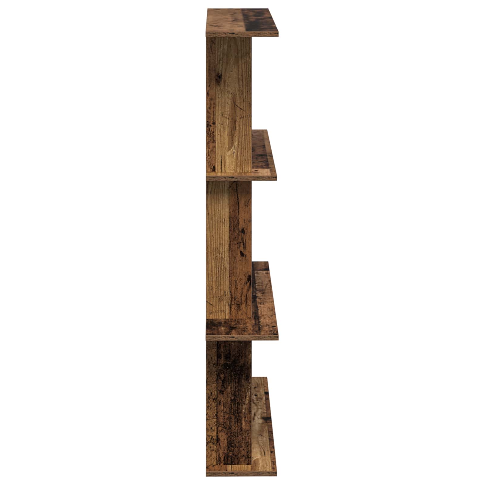 Polica na zidu Staro drvo 100 x 20 x 126 cm Konstruirano drvo