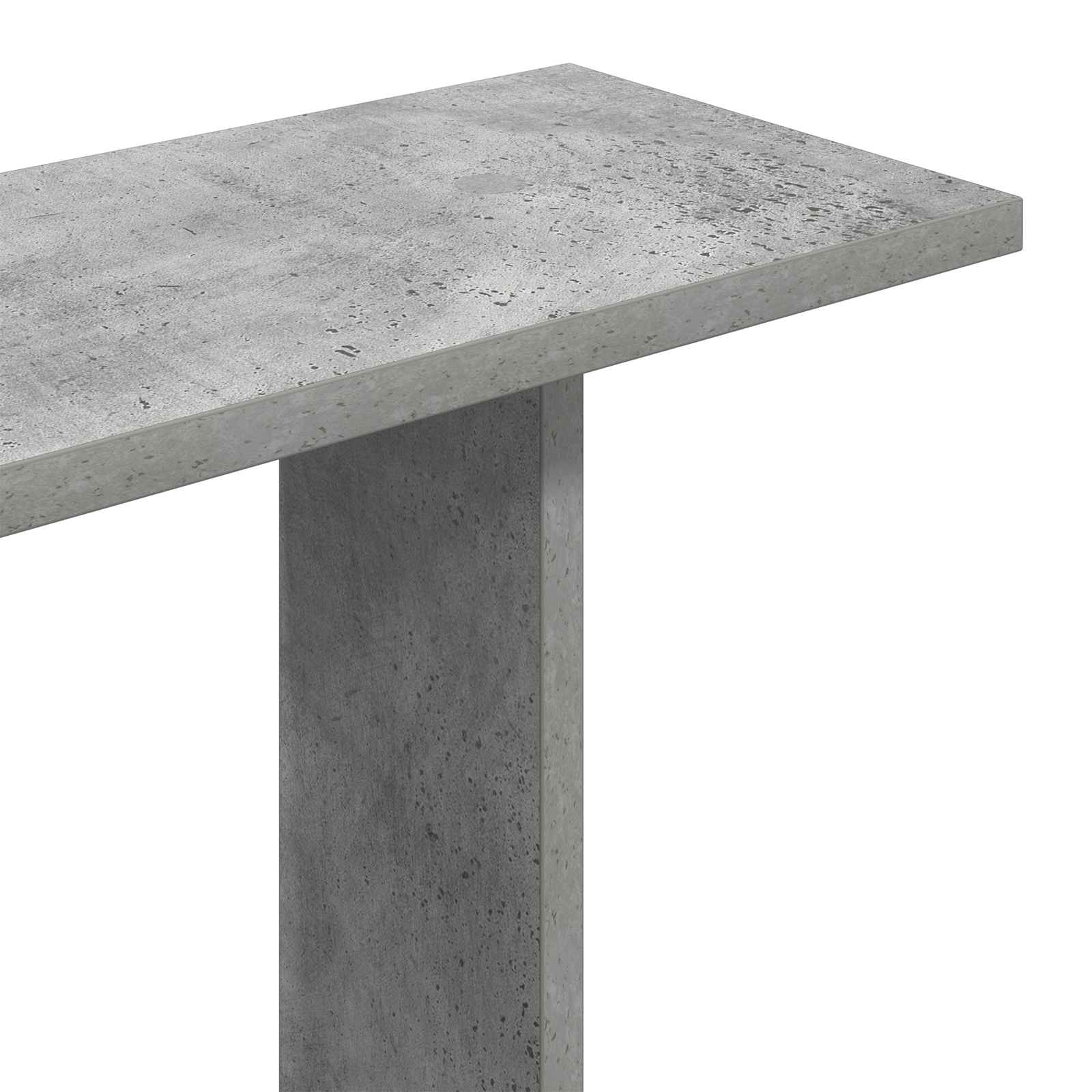 Polica na zidu Zidna montaža Betonska siva 56 x 20 x 90 cm