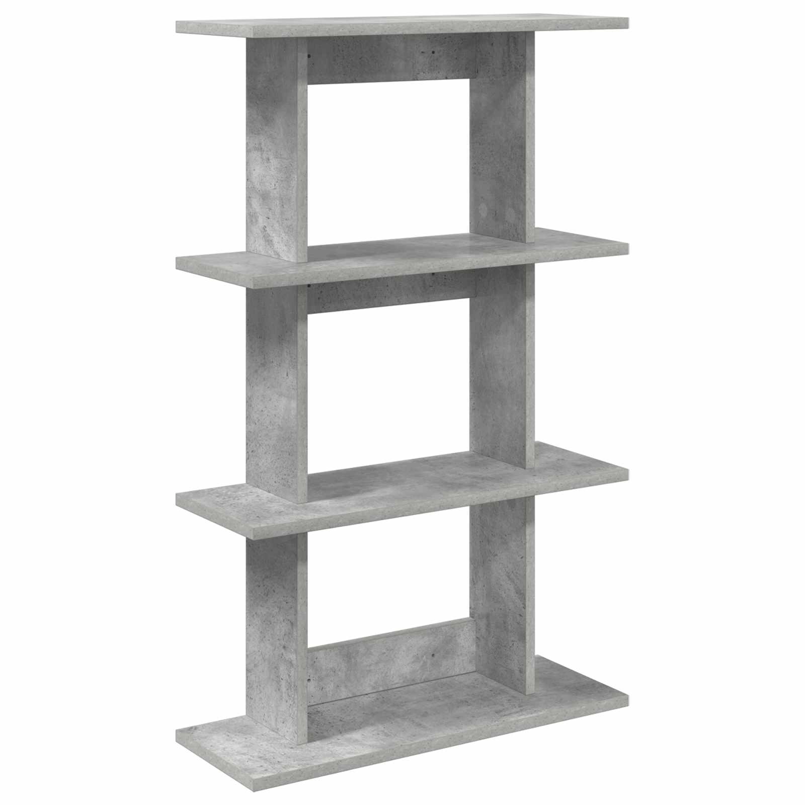 Polica na zidu Zidna montaža Betonska siva 56 x 20 x 90 cm