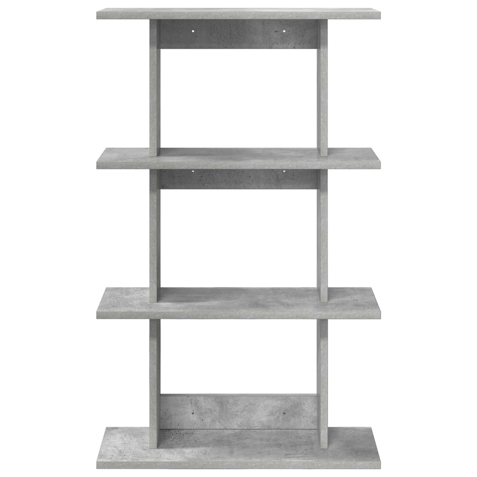 Polica na zidu Zidna montaža Betonska siva 56 x 20 x 90 cm