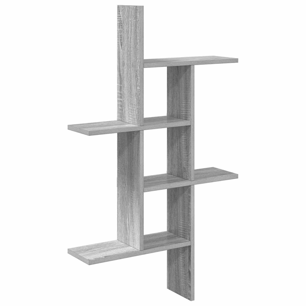 Polica na zidu Siva Sonoma 61 x 15 x 102 cm Konstruirano drvo