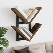 Floating polica za zid Staro drvo 43 x 15 x 47 cm