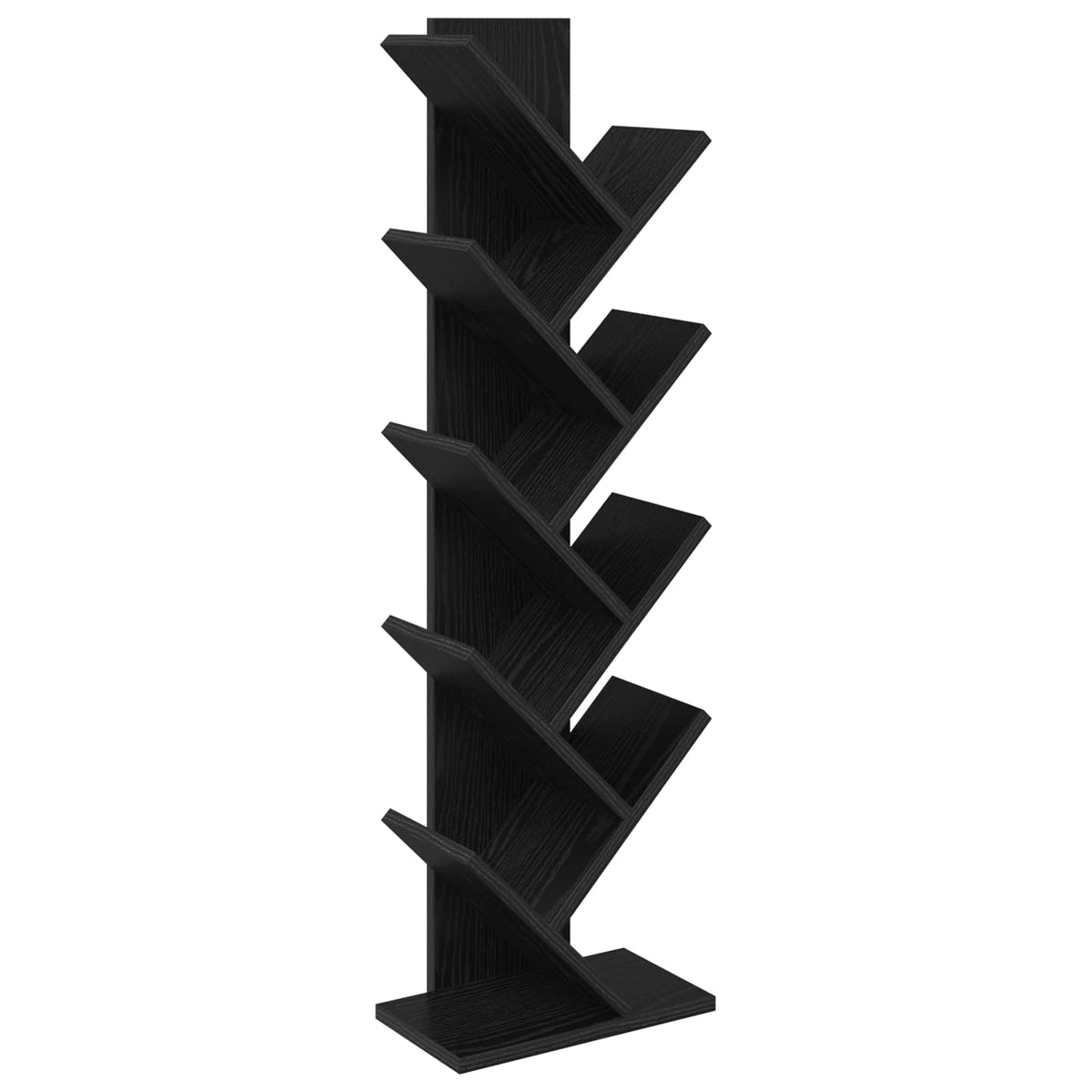 Polica za knjige u obliku drveta 6-etažna 30 x 18 x 100 cm