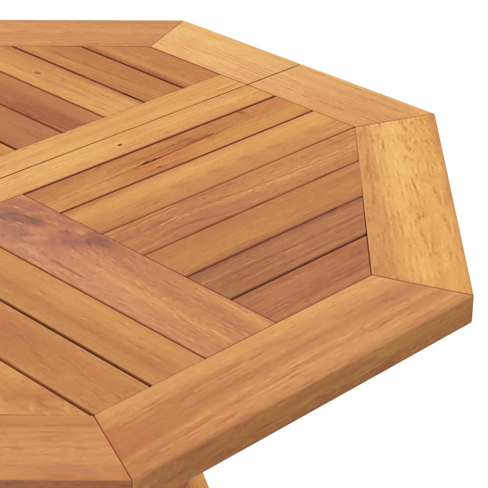 Preklopni vrtni stol Prirodna 90 x 90 x 75 cm Čvrsto teak drvo