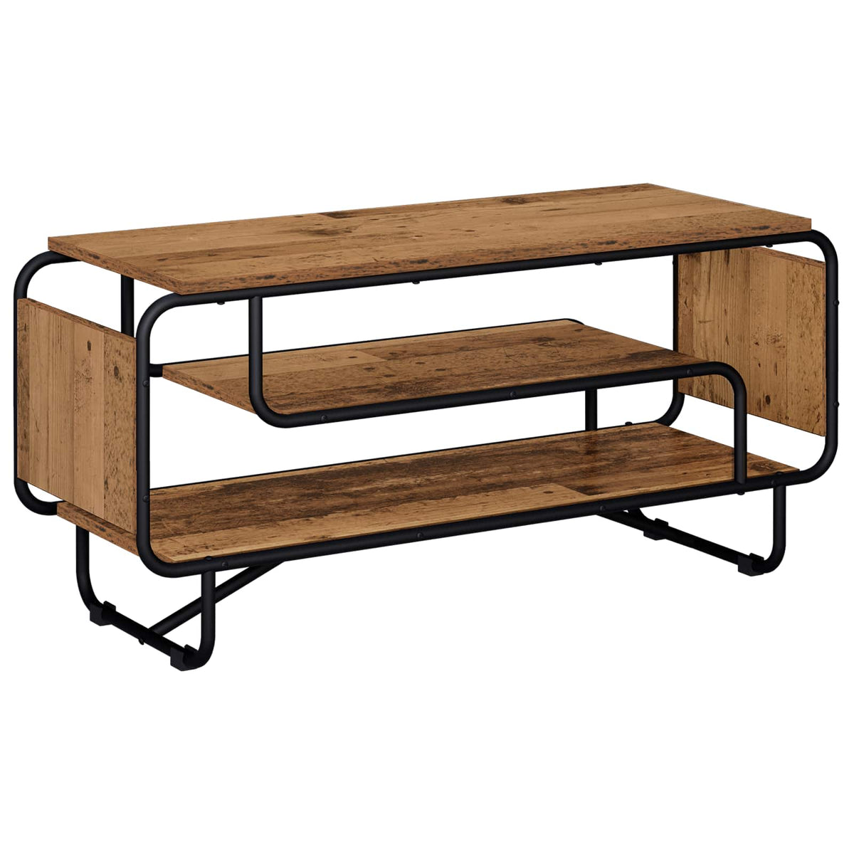 TV stalak 98 x 36 x 45 cm Staro drvo Konstruirano drvo