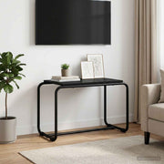 TV stalak 60 x 35.5 x 42 cm Crni hrast Konstruirano drvo