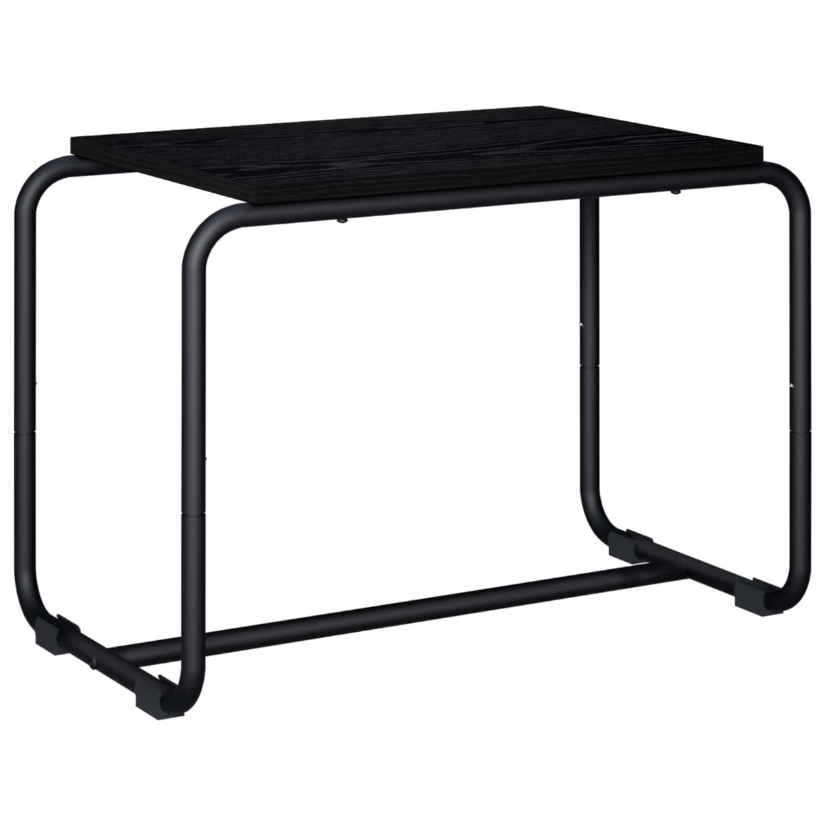 TV stalak 60 x 35.5 x 42 cm Crni hrast Konstruirano drvo