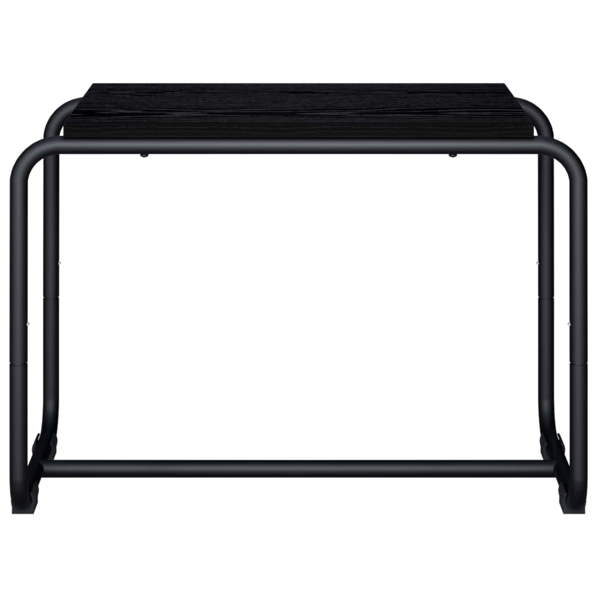 TV stalak 60 x 35.5 x 42 cm Crni hrast Konstruirano drvo