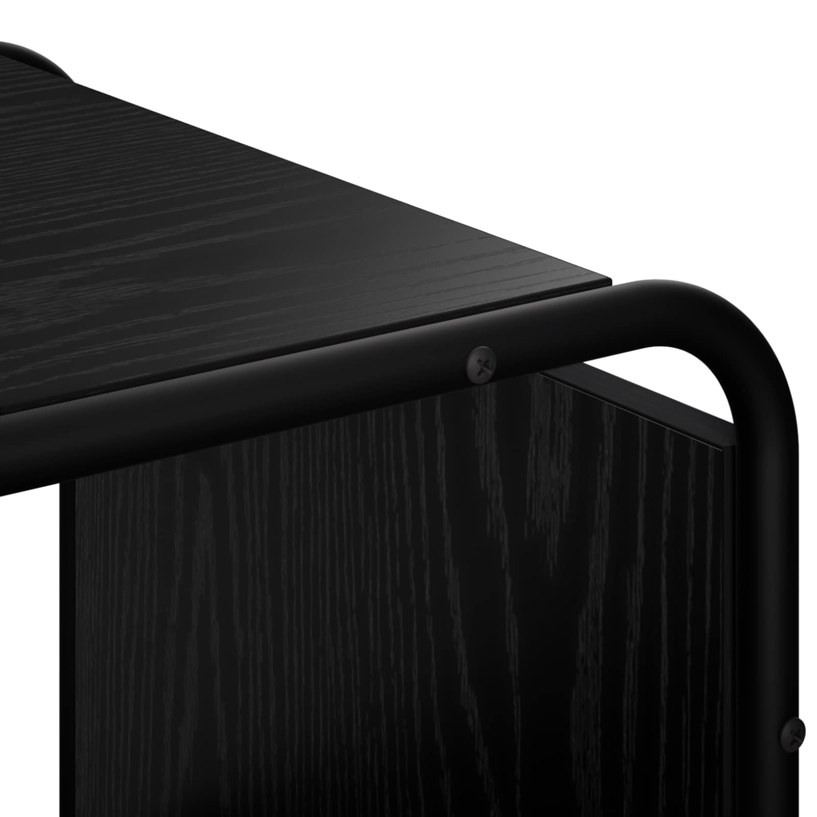 Komoda Crni hrast 60 x 37,5 x 64,5 cm Konstruirano drvo