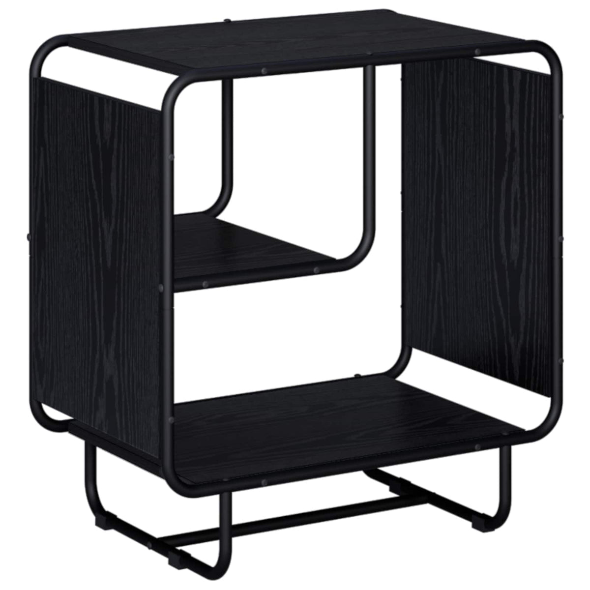 Komoda Crni hrast 60 x 37,5 x 64,5 cm Konstruirano drvo