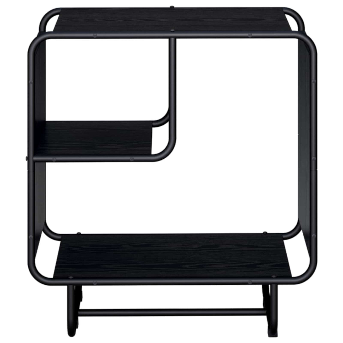 Komoda Crni hrast 60 x 37,5 x 64,5 cm Konstruirano drvo