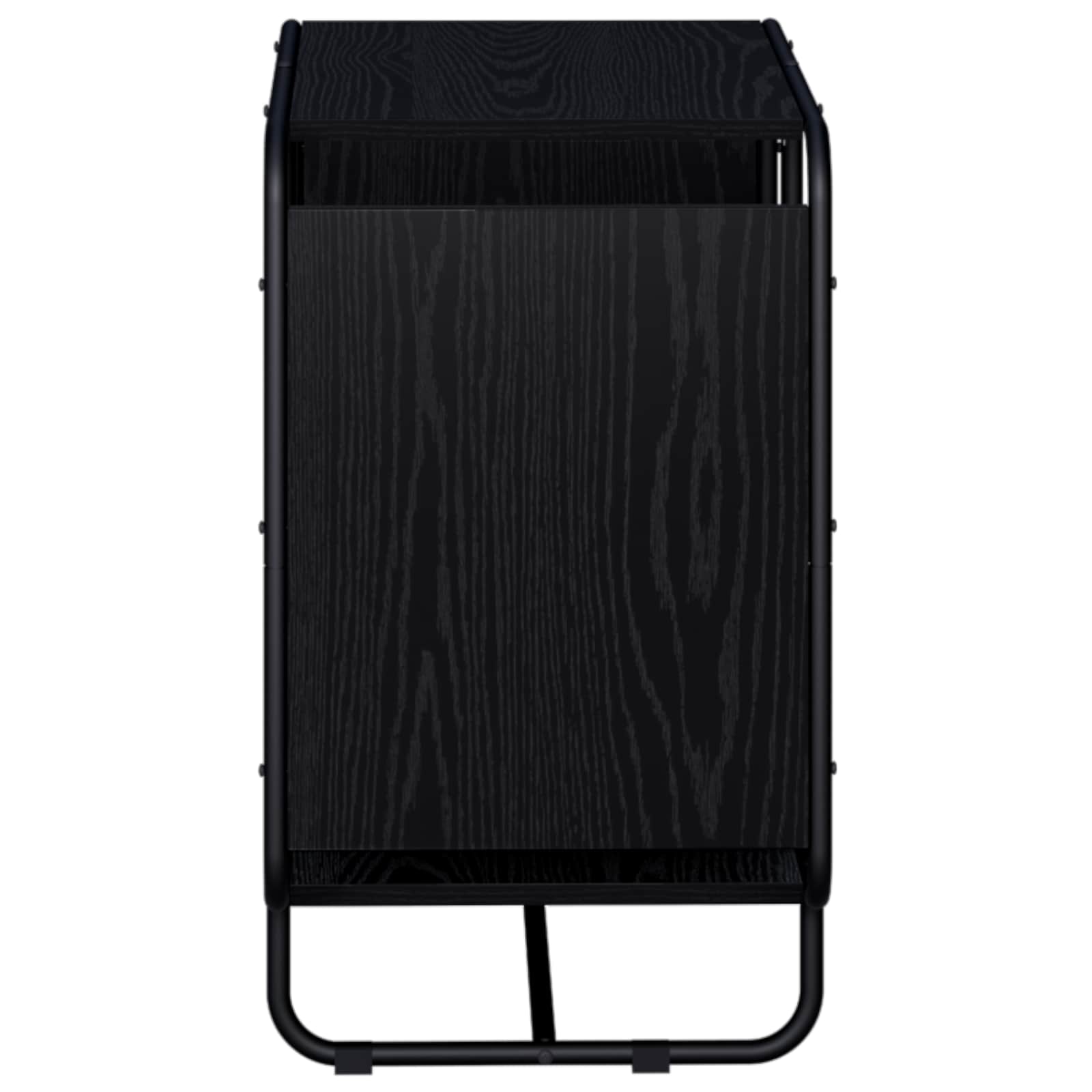 Komoda Crni hrast 60 x 37,5 x 64,5 cm Konstruirano drvo