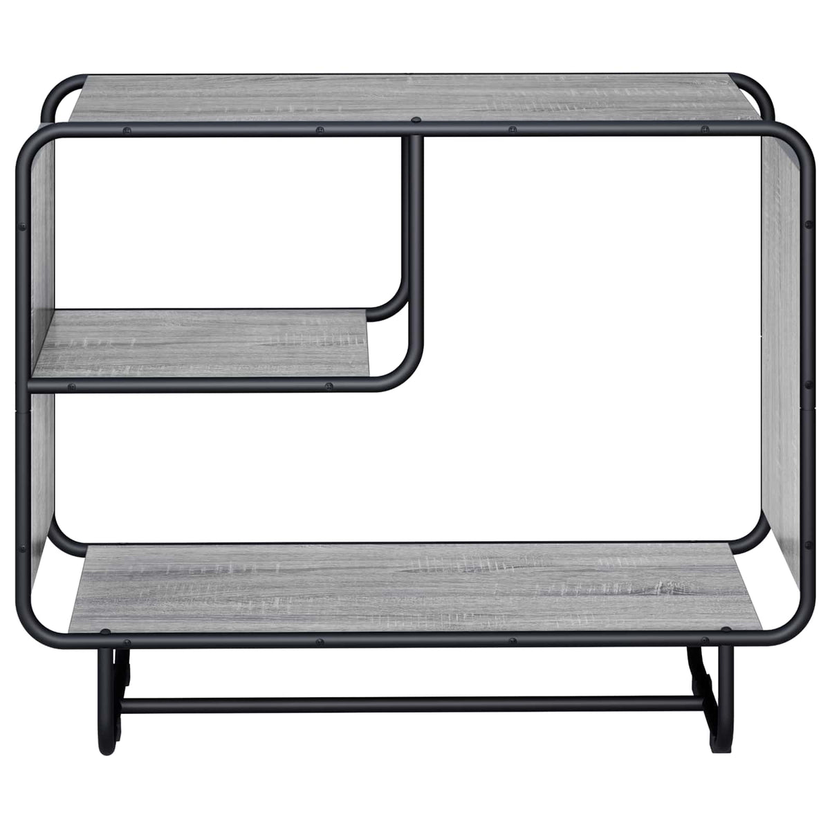Komoda Siva Sonoma 80 x 37,5 x 64,5 cm Konstruirano drvo