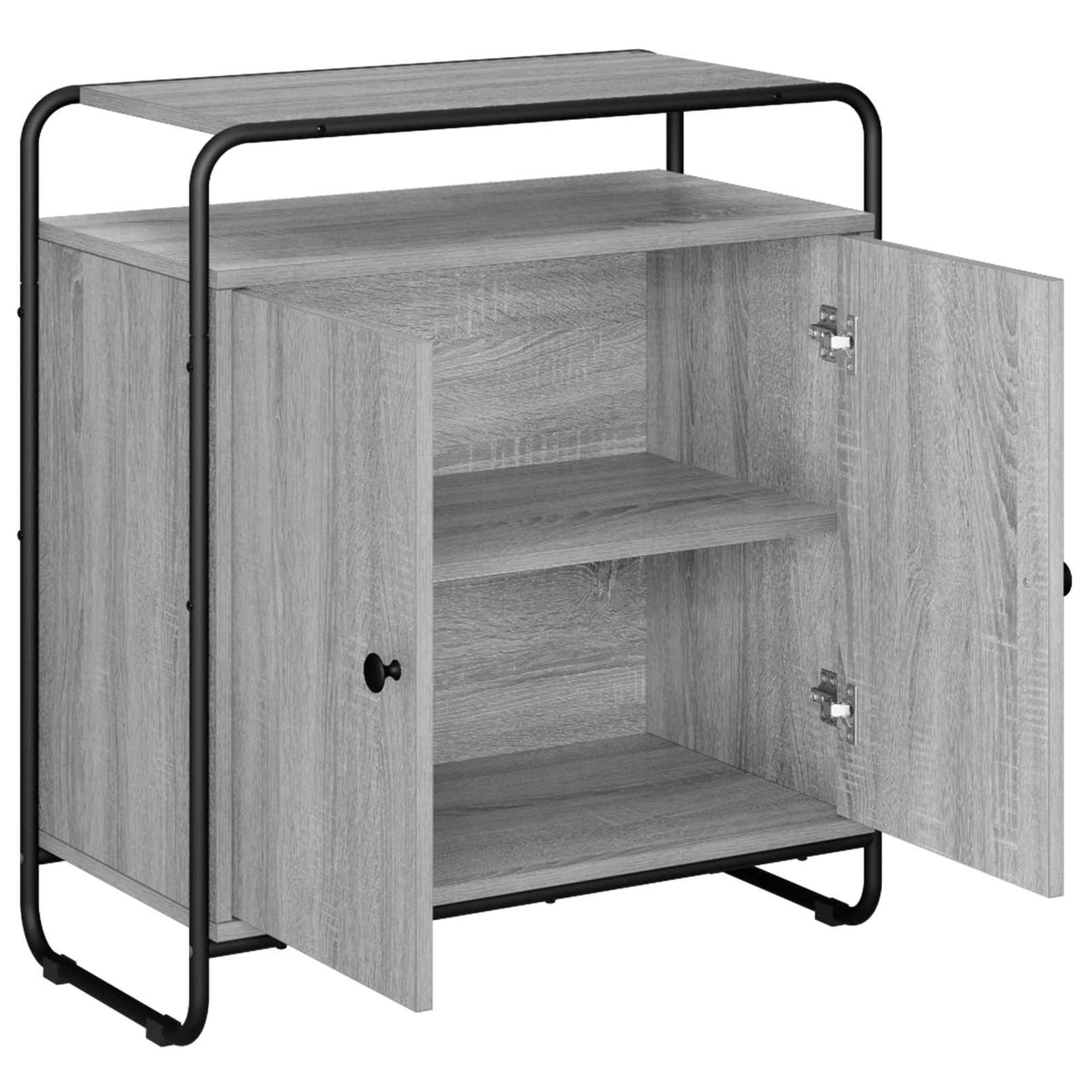 Komoda Siva Sonoma 68 x 35 x 75 cm Konstruirano drvo