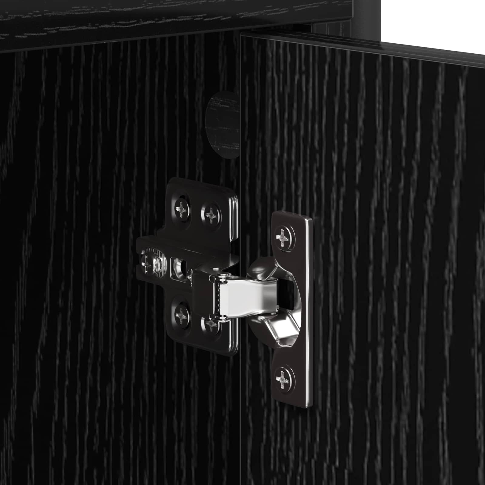 Komoda Crni hrast 102 x 35 x 75 cm Konstruirano drvo