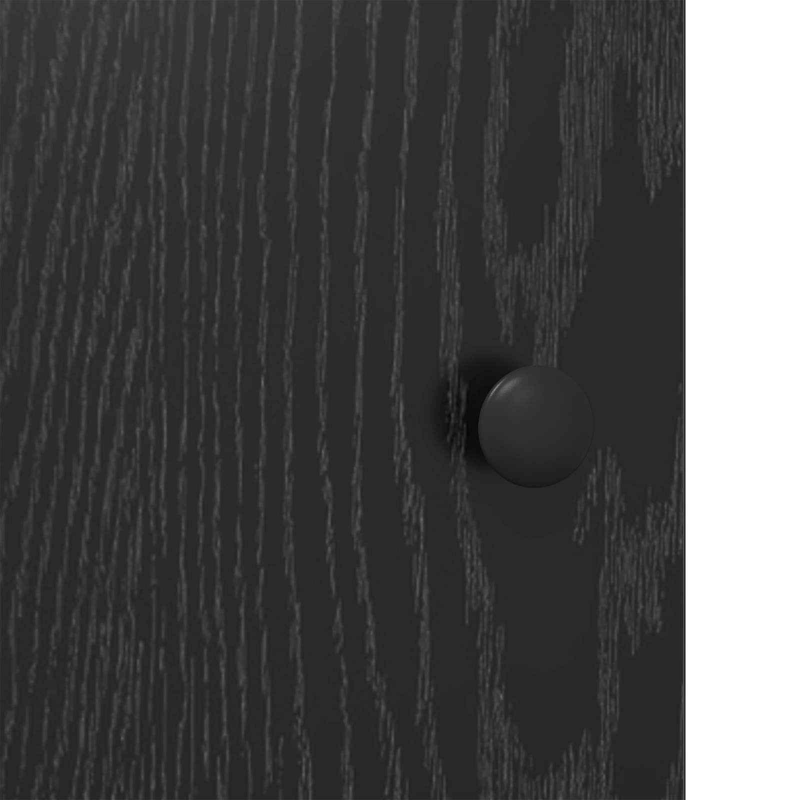 Komoda Crni hrast 102 x 35 x 75 cm Konstruirano drvo