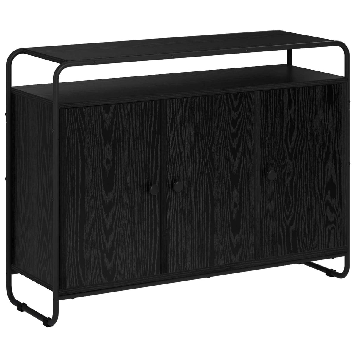 Komoda Crni hrast 102 x 35 x 75 cm Konstruirano drvo