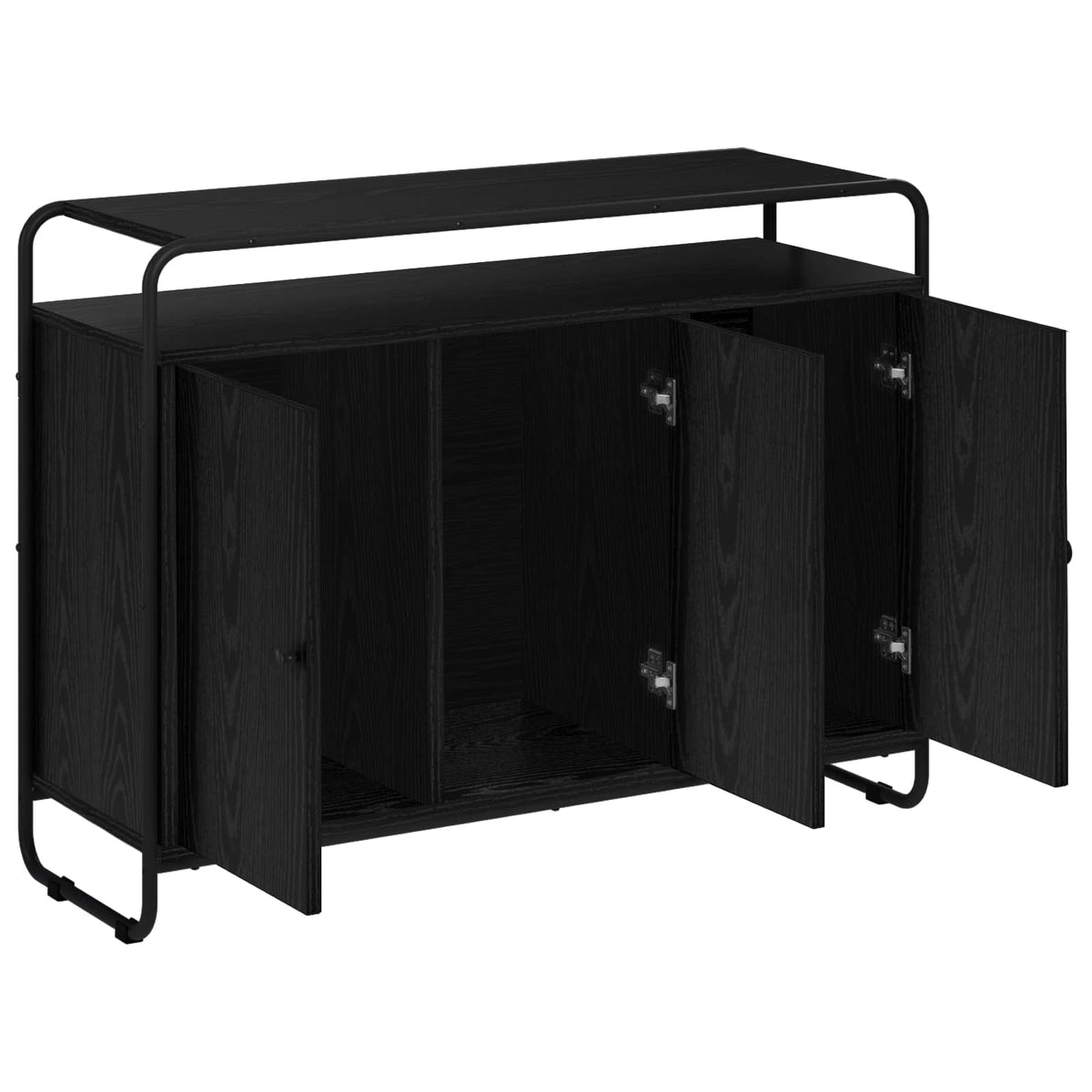 Komoda Crni hrast 102 x 35 x 75 cm Konstruirano drvo