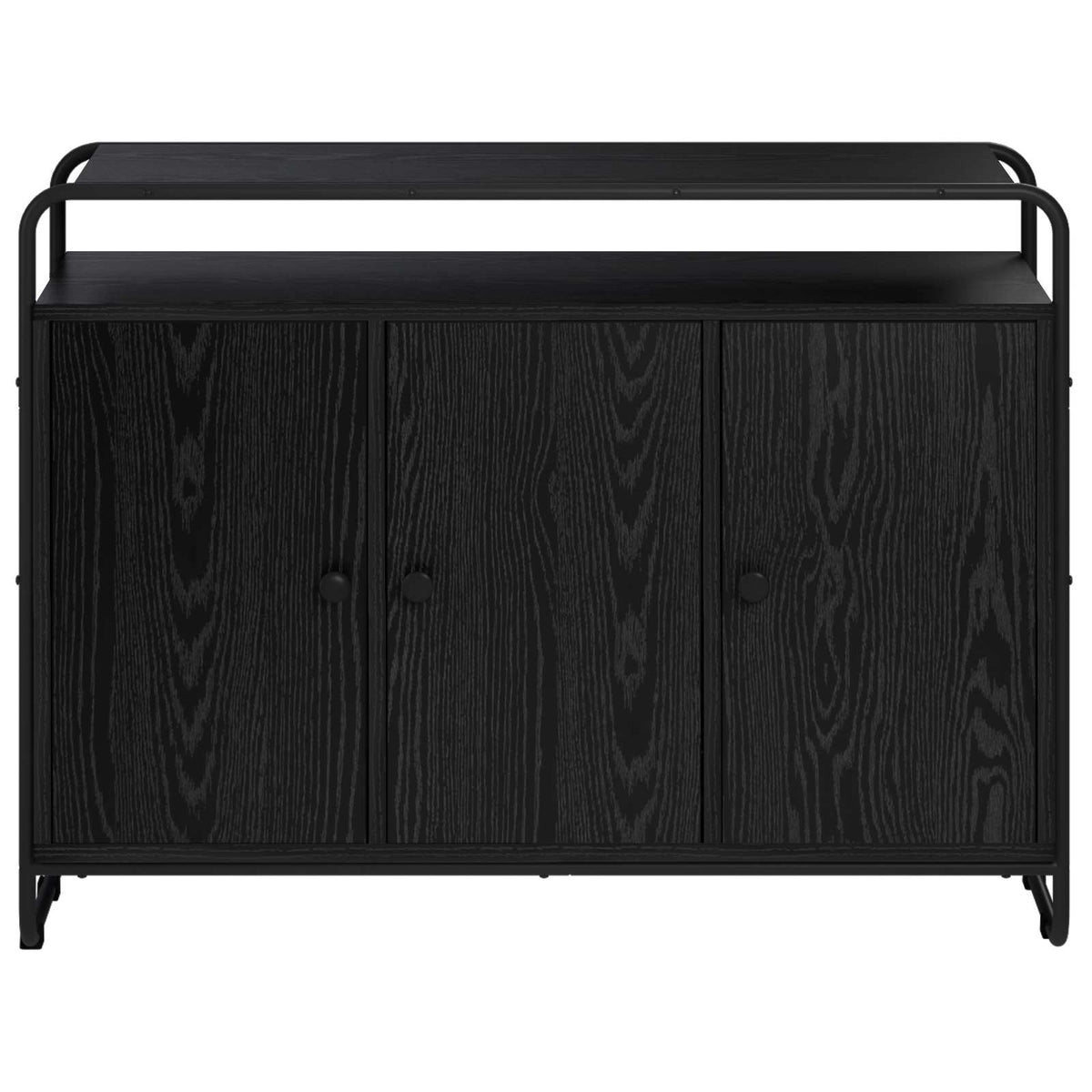 Komoda Crni hrast 102 x 35 x 75 cm Konstruirano drvo