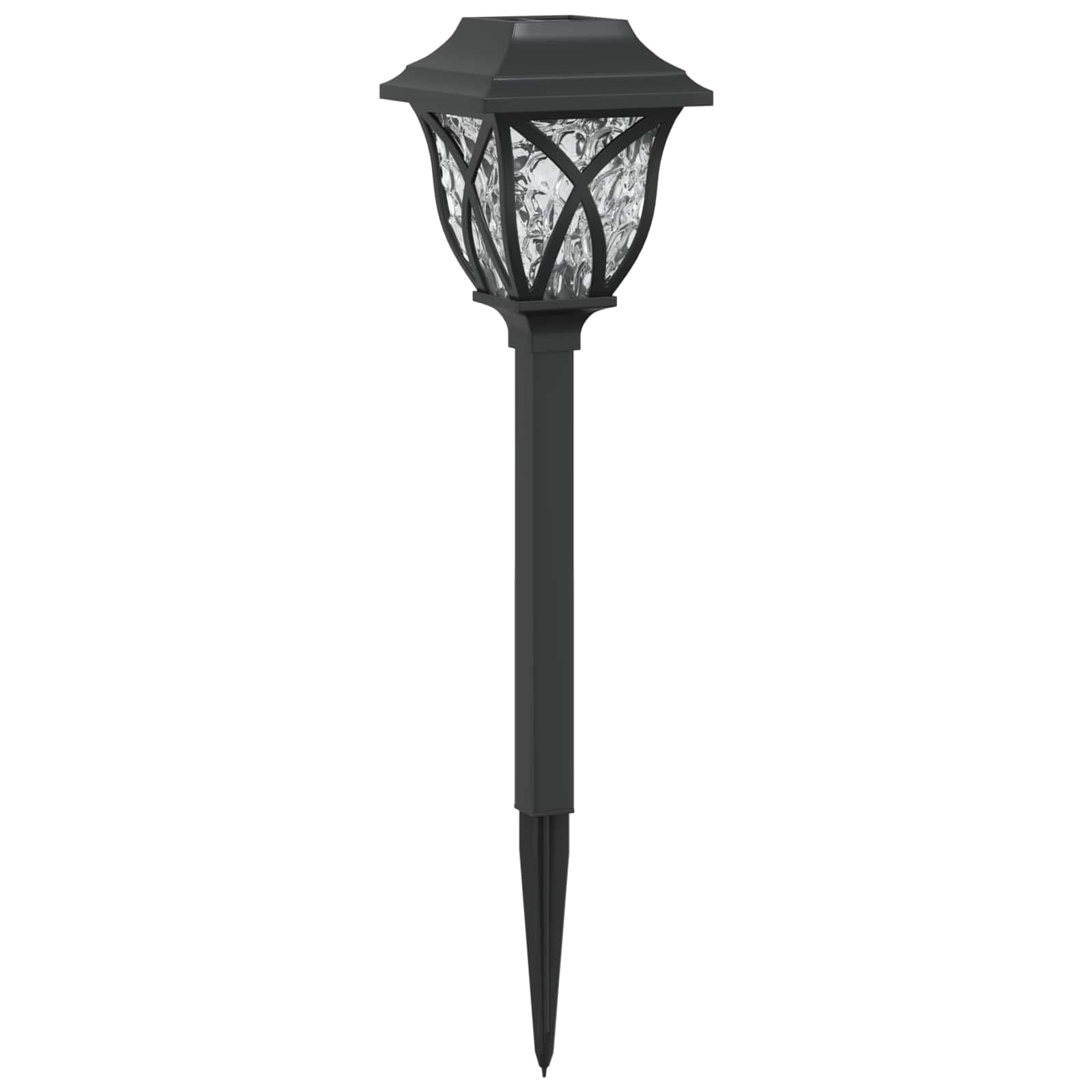 Solarna svjetla za vanjsku upotrebu s tlošcem 24 pcs 42 cm PP
