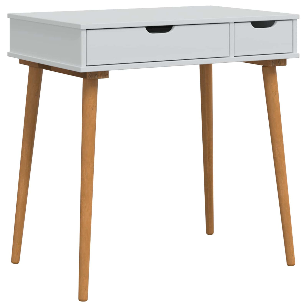 Set toaletnog stolića FAUSKE 3 kom. Bijela 76 x 50 x 143 cm