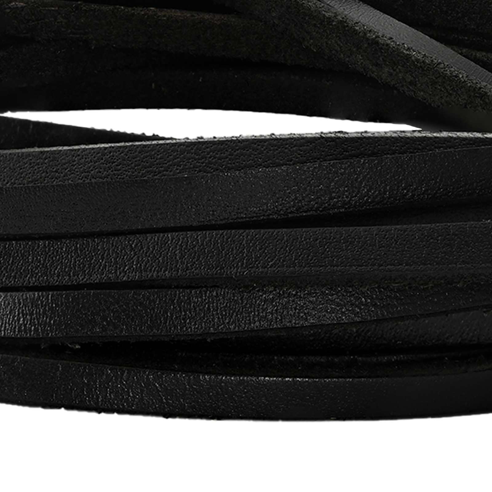 Kožni Remen Crna 200 x 0,3 cm Koža