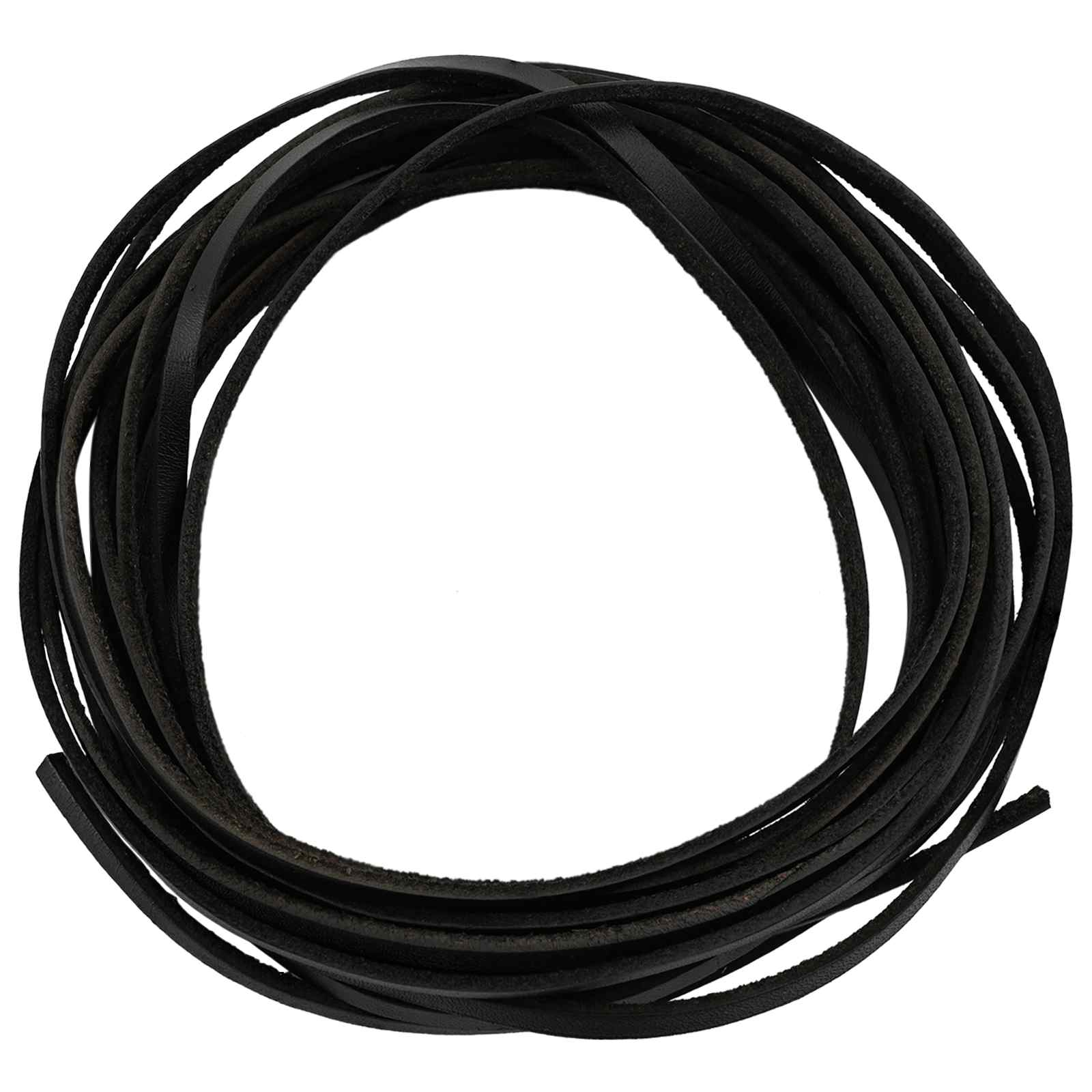 Kožni Remen Crna 200 x 0,3 cm Koža
