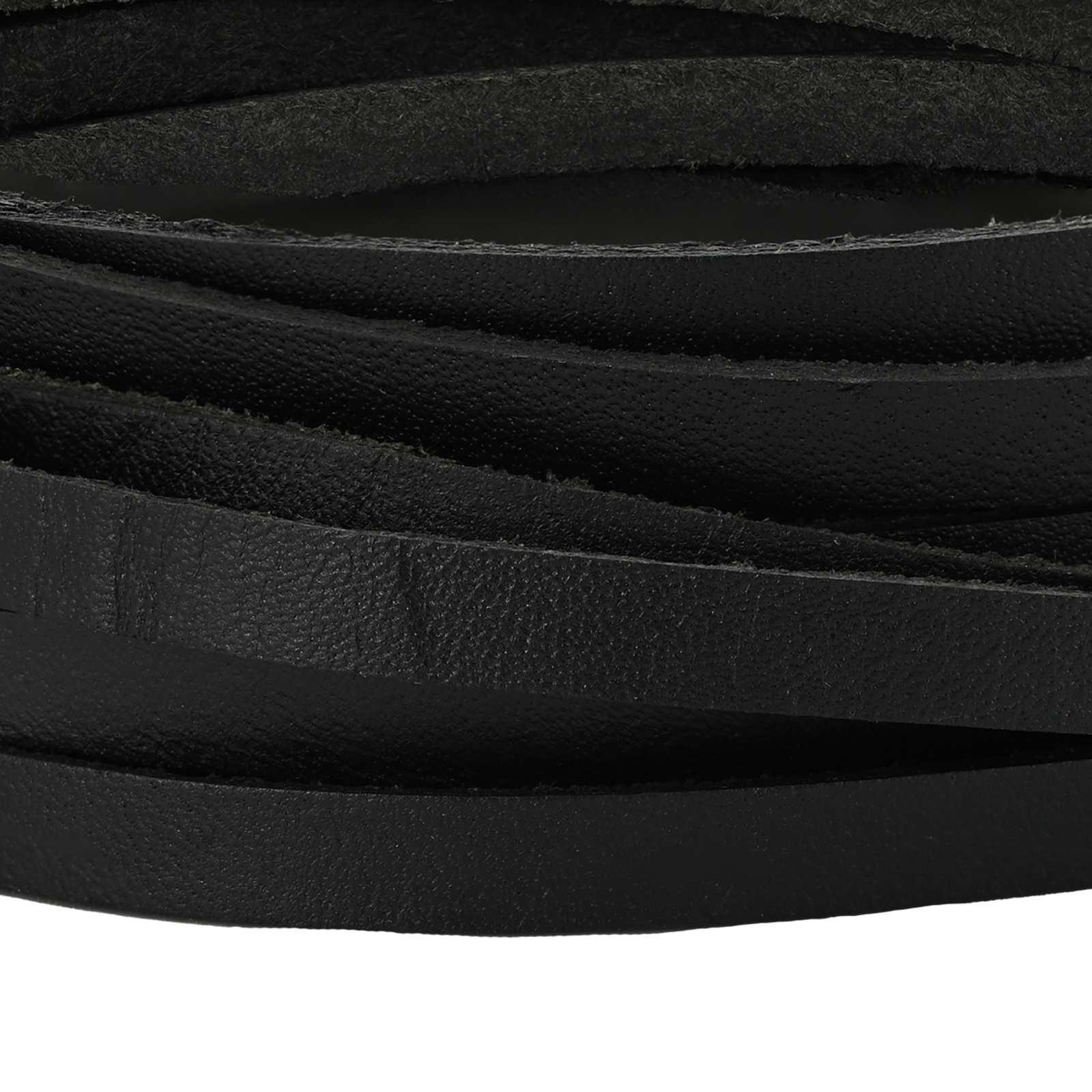 Kožni Remen Crna 200 x 0,8 cm Koža