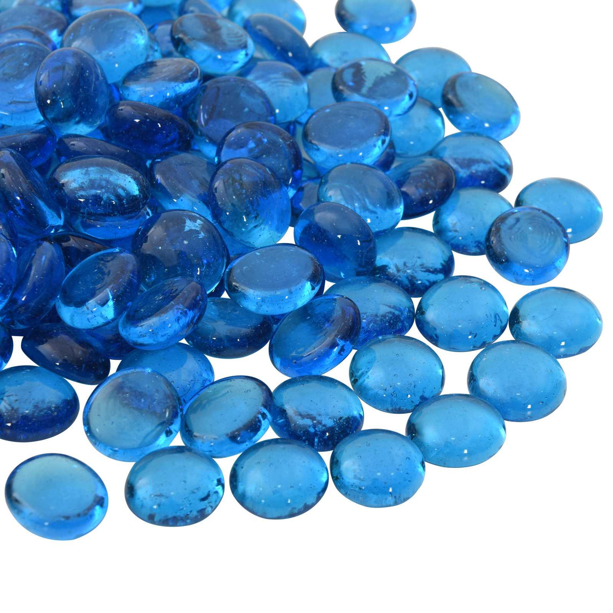 Stakleni nugget 17-19 mm Nebo plava Stakl