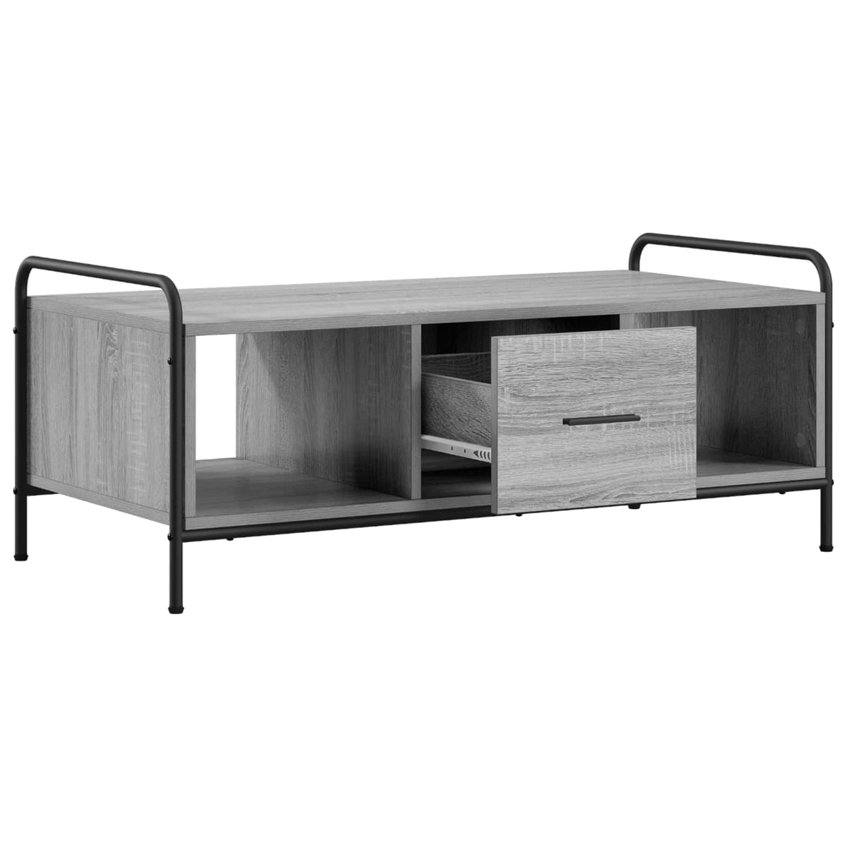 Stolić za kavu Siva Sonoma 99,5 x 49 x 41 cm Konstruirano drvo