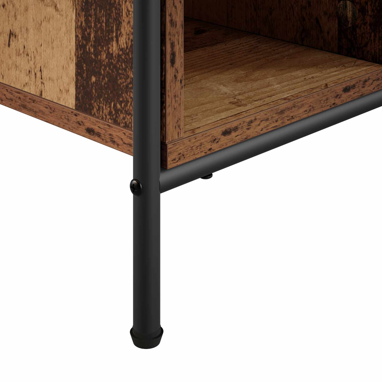 Stolić za kavu Staro drvo 90 x 90 x 41 cm Konstruirano drvo