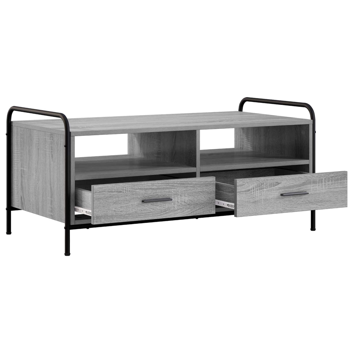 Stolić za kavu Siva Sonoma 99,5 x 49 x 46 cm Konstruirano drvo