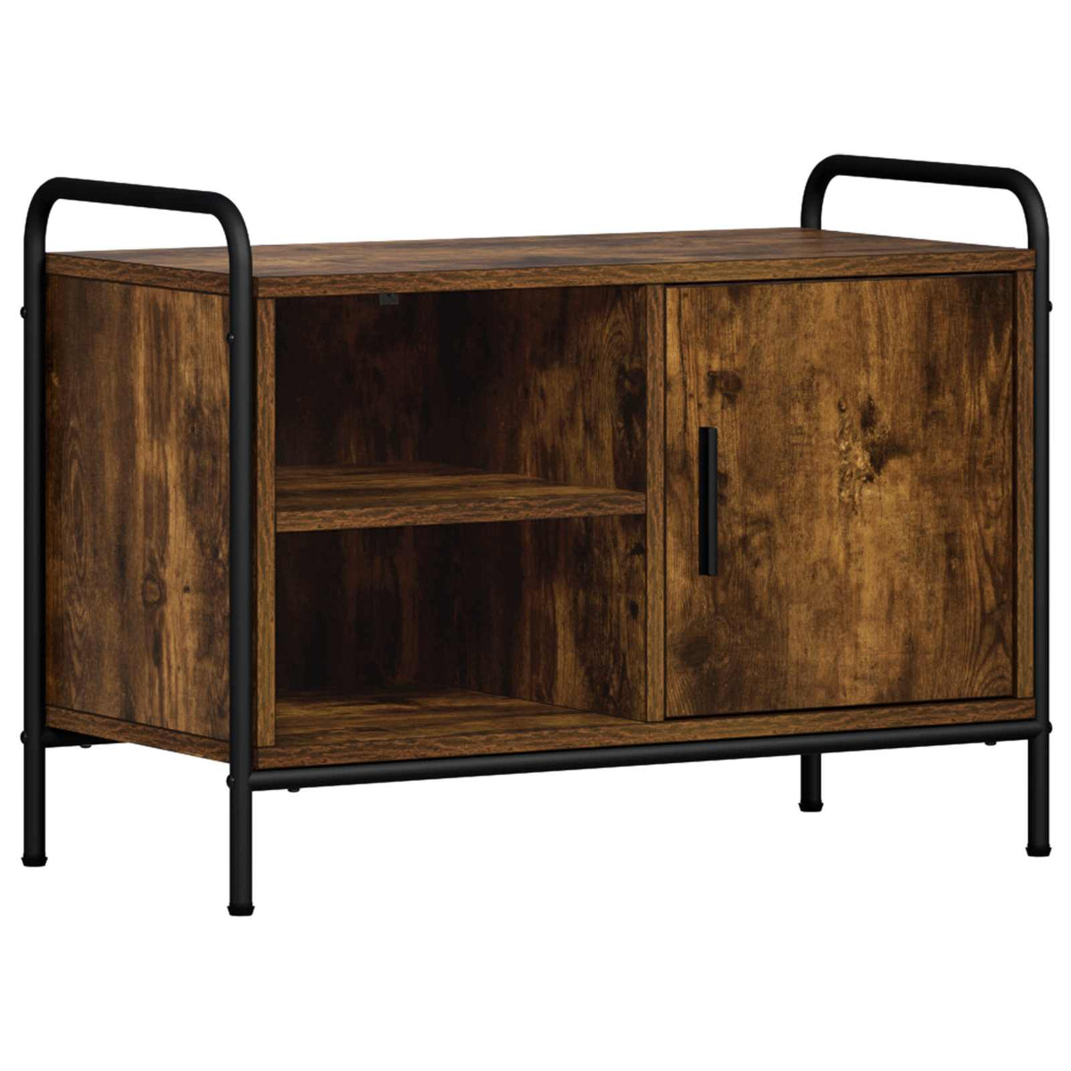 TV ormar 133 x 33 x 50 cm Dimljeni hrast Konstruirano drvo