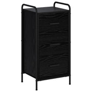 Kreveta Crni hrast 97 x 33 x 81 cm Konstruirano drvo