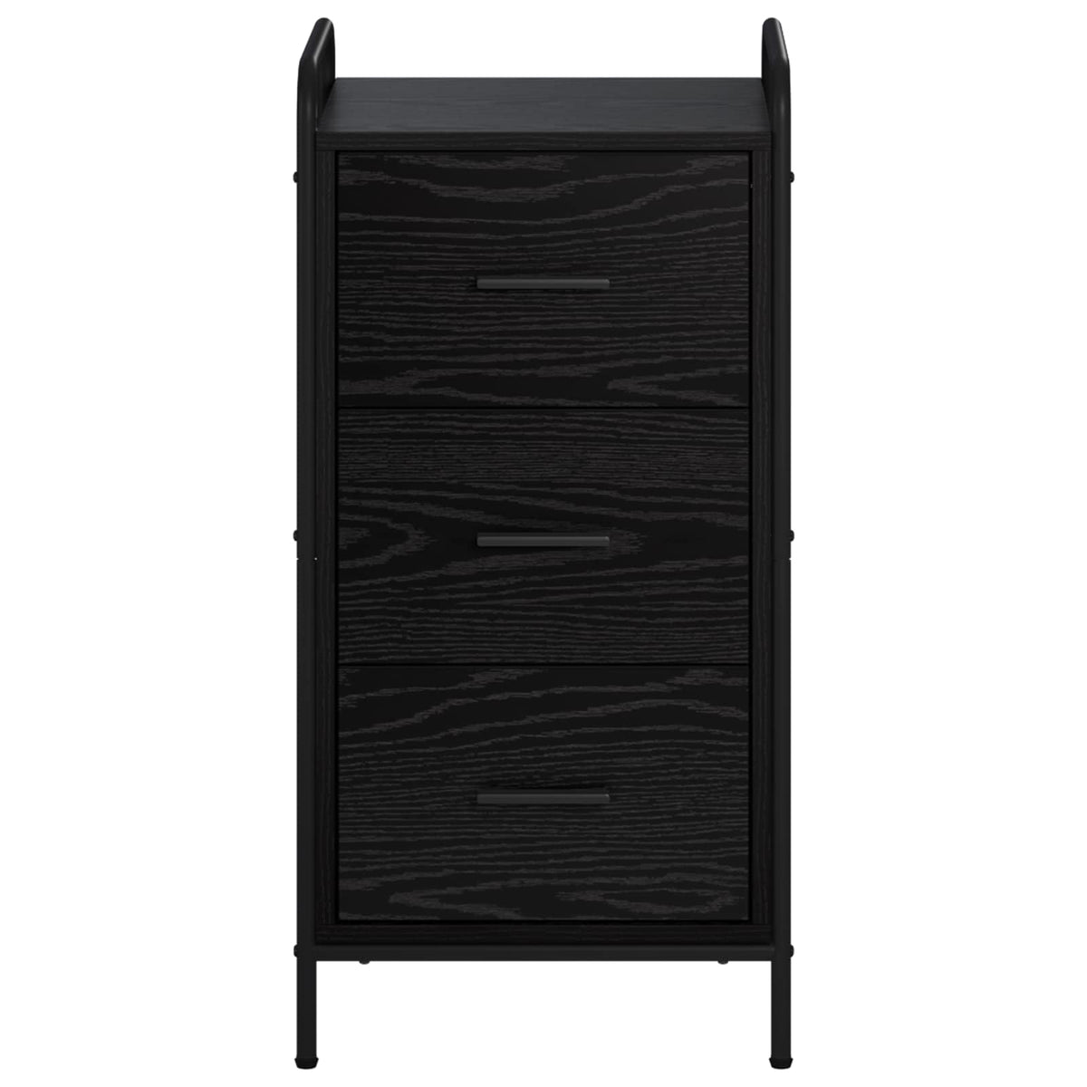 Kreveta Crni hrast 97 x 33 x 81 cm Konstruirano drvo