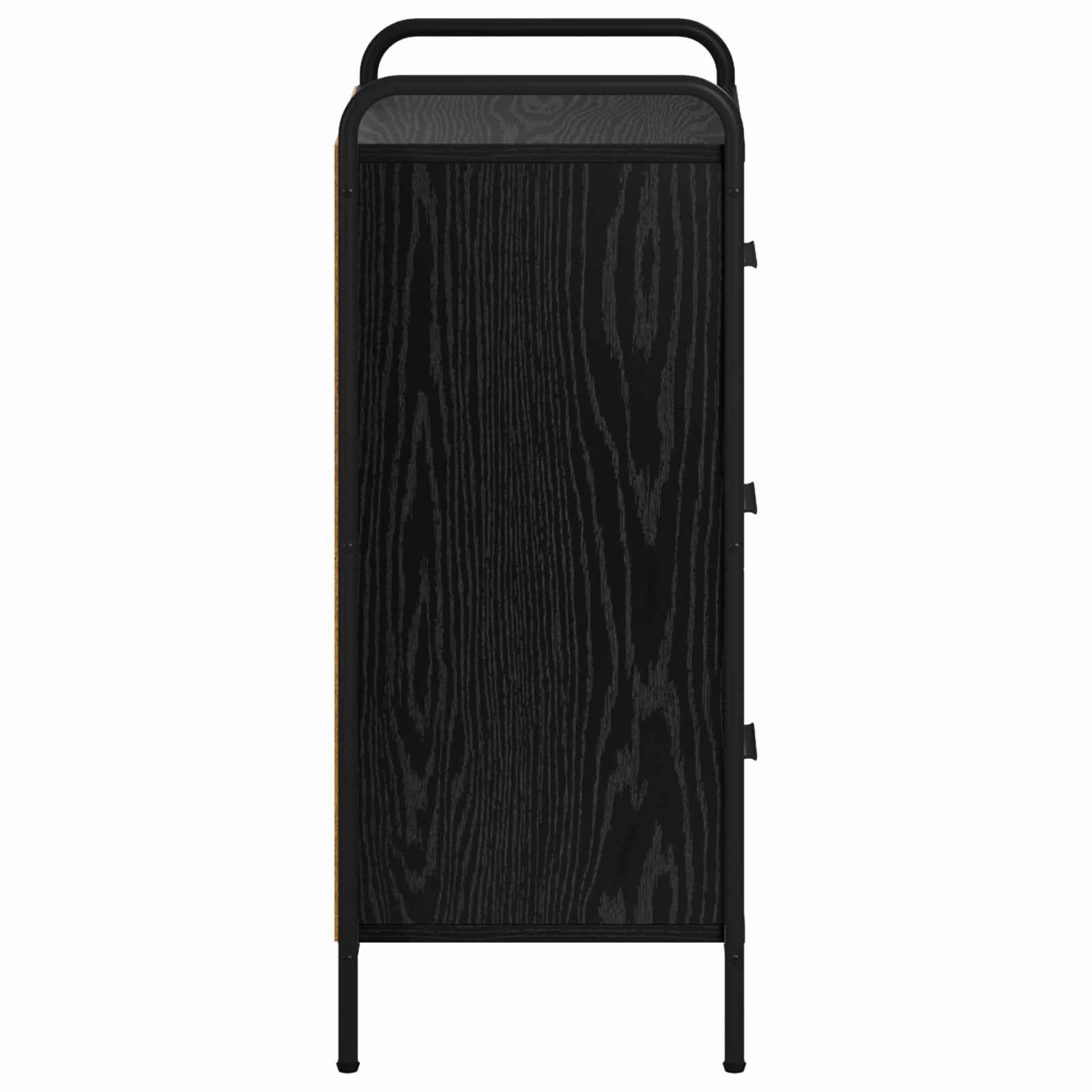 Kreveta Crni hrast 97 x 33 x 81 cm Konstruirano drvo