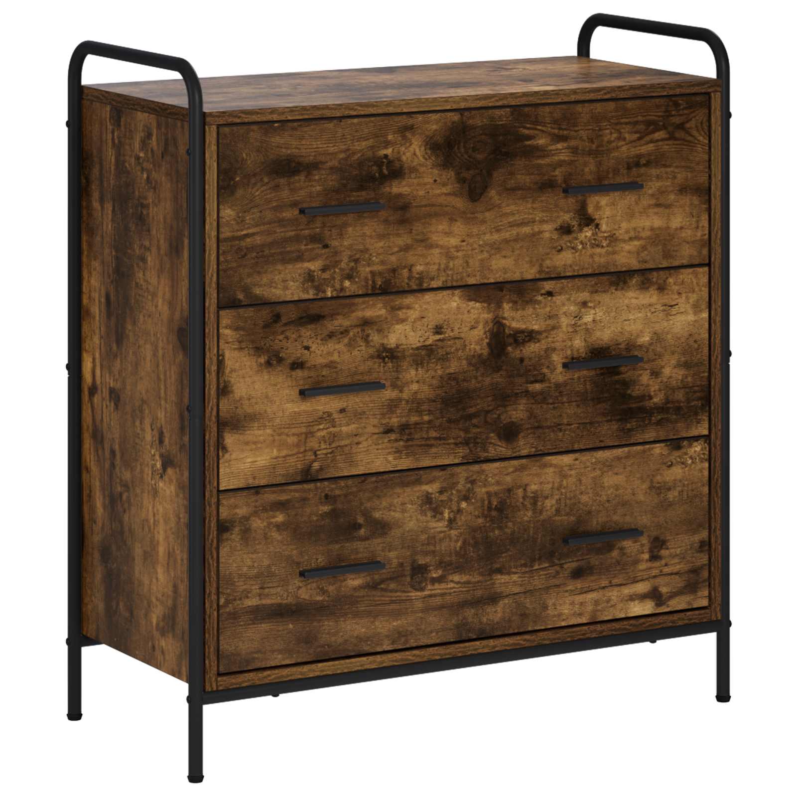 Kreveta Dimljeni hrast 97 x 33 x 81 cm Konstruirano drvo