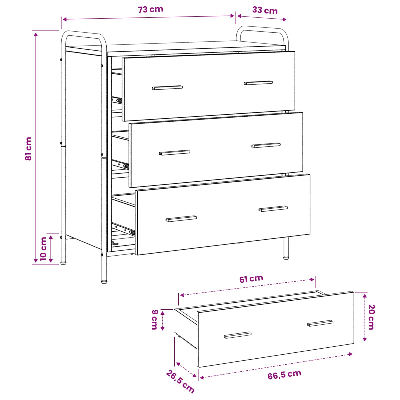 Kreveta Dimljeni hrast 97 x 33 x 81 cm Konstruirano drvo
