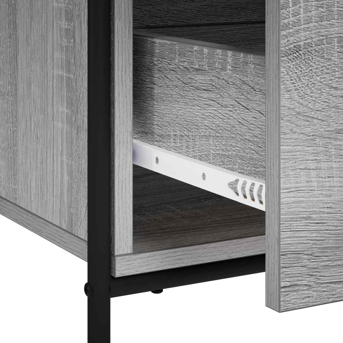 Kreveta Siva Sonoma 97 x 33 x 81 cm Konstruirano drvo